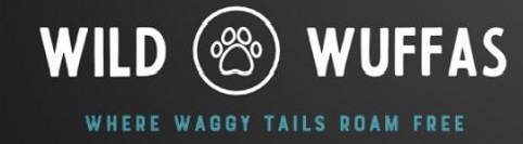 Wild Wuffas logo - where doggy tails roam free